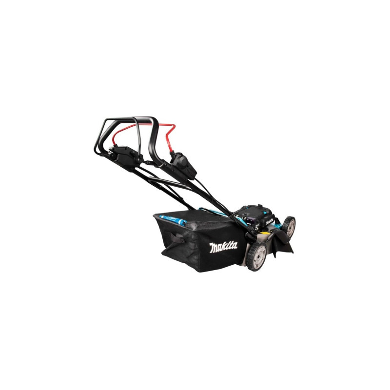 Makita Akku-Rasenmäher LM001CZ, PDC-Connector, 36Volt(blau/schwarz, ohne Akku und Ladegerät, mit Radantrieb)