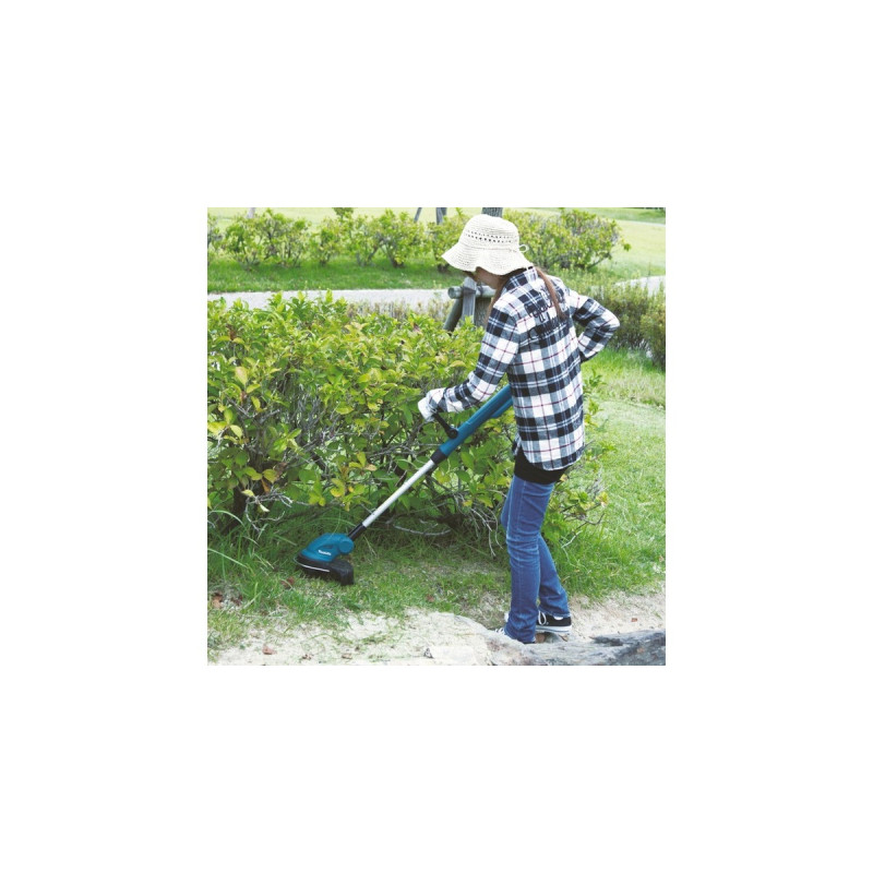 Makita Akku-Rasentrimmer DUR181F001, 18Volt(blau/schwarz, Li-Ionen Akku 3,0Ah)