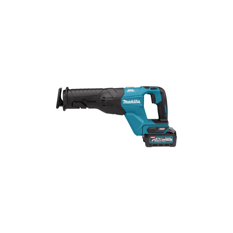 Makita Akku-Reciprosäge JR001GM201 XGT, 40Volt, Säbelsäge(blau/schwarz, 2x Li-Ion XGT Akku 4,0Ah, Koffer)