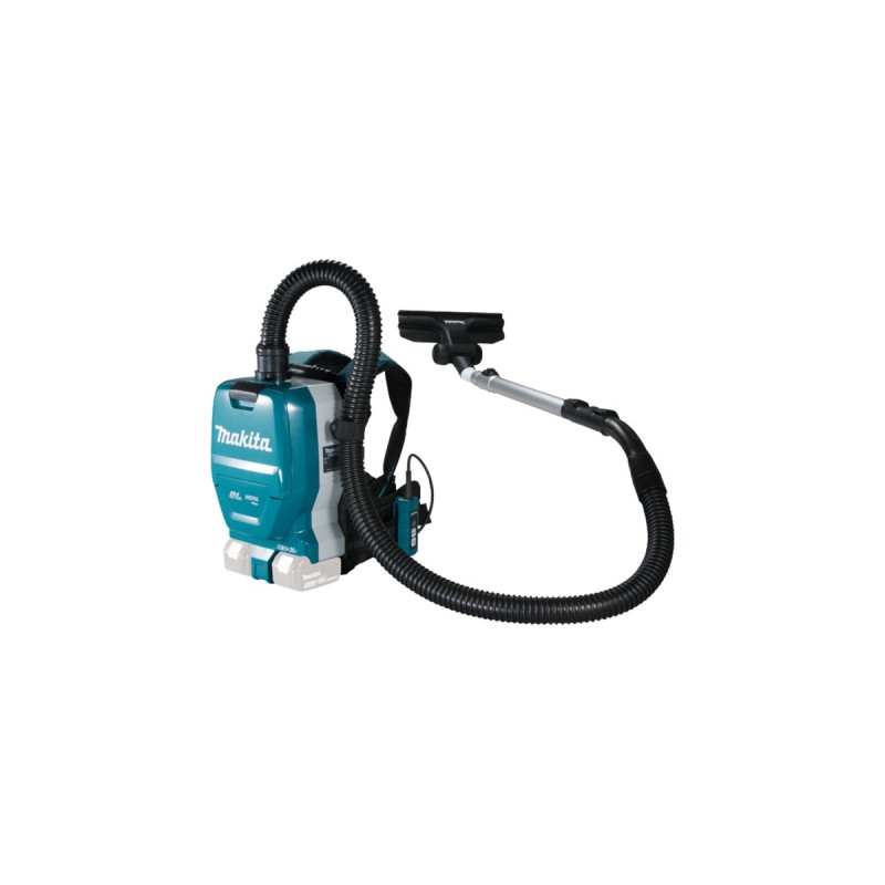 Makita Akku-Rucksacksauger DVC261ZX15, Bodenstaubsauger(blau/schwarz, ohne Akku und Ladegerät)