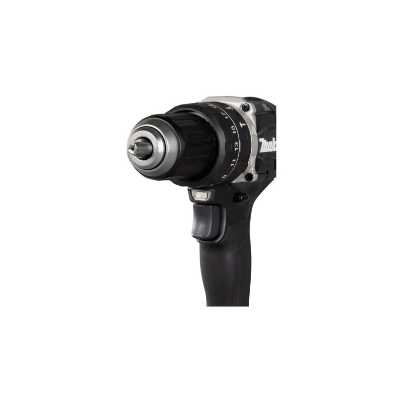 Makita Akku-Schlagbohrschrauber DHP484T4JB, 18 Volt, Sonderfarbe(schwarz, 4x Li-Ionen Akku 5,0Ah, MAKPAC Gr.2)