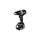 Makita Akku-Schlagbohrschrauber DHP484T4JB, 18 Volt, Sonderfarbe(schwarz, 4x Li-Ionen Akku 5,0Ah, MAKPAC Gr.2)