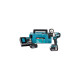 Makita Akku-Schlagbohrschrauber DHP486RTJ, 18Volt(blau/schwarz, 2x Li-Ionen Akku 5,0Ah, MAKPAC)