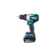Makita Akku-Schlagbohrschrauber DHP486RTJ, 18Volt(blau/schwarz, 2x Li-Ionen Akku 5,0Ah, MAKPAC)