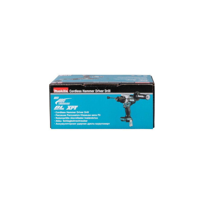 Makita Akku-Schlagbohrschrauber DHP486Z, 18Volt(blau/schwarz, ohne Akku und Ladegerät)