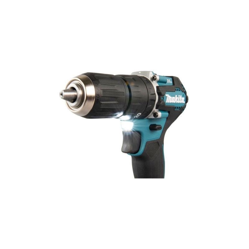 Makita Akku-Schlagbohrschrauber DHP487RAJ, 18Volt(blau/schwarz, 2x Li-Ionen Akku 2,0Ah, MAKPAC)