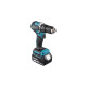 Makita Akku-Schlagbohrschrauber DHP487RAJ, 18Volt(blau/schwarz, 2x Li-Ionen Akku 2,0Ah, MAKPAC)