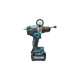 Makita Akku-Schlagbohrschrauber HP001GD201 XGT, 40Volt(blau/schwarz, 2x Li-Ion XGT Akku 2,5Ah, MAKPAC)