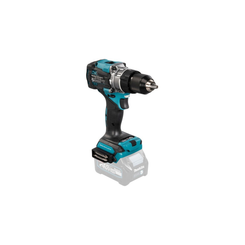 Makita Akku-Schlagbohrschrauber HP001GZ XGT, 40Volt(blau/schwarz, ohne Akku und Ladegerät)