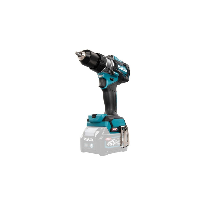 Makita Akku-Schlagbohrschrauber HP001GZ XGT, 40Volt(blau/schwarz, ohne Akku und Ladegerät)