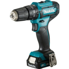 Makita Akku-Schlagbohrschrauber HP333DSAX1, 12Volt(blau/schwarz, 2x Li-Ionen Akku 2,0Ah, Koffer)