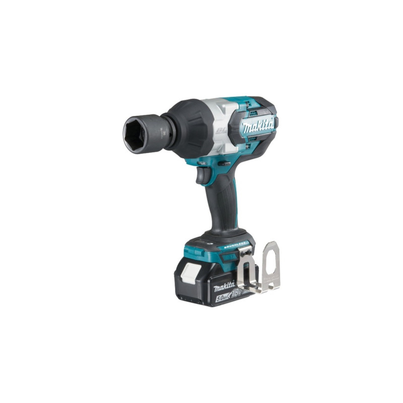 Makita Akku-Schlagschrauber DTW1001RTJ, 18Volt(blau/schwarz, 2x Li-Ion-Akku 5Ah, in MAKPAC Gr.3)