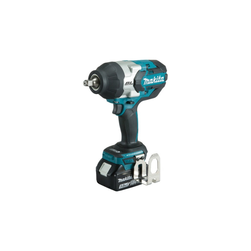 Makita Akku-Schlagschrauber DTW1002RTJ, 18Volt(blau/schwarz, 2x Li-Ion-Akku 5Ah, in MAKPAC Gr.3)