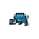Makita Akku-Schlagschrauber DTW701RTJ, 18Volt(blau/schwarz, 2x Li-Ion-Akku 5Ah, im MAKPAC Gr.3)