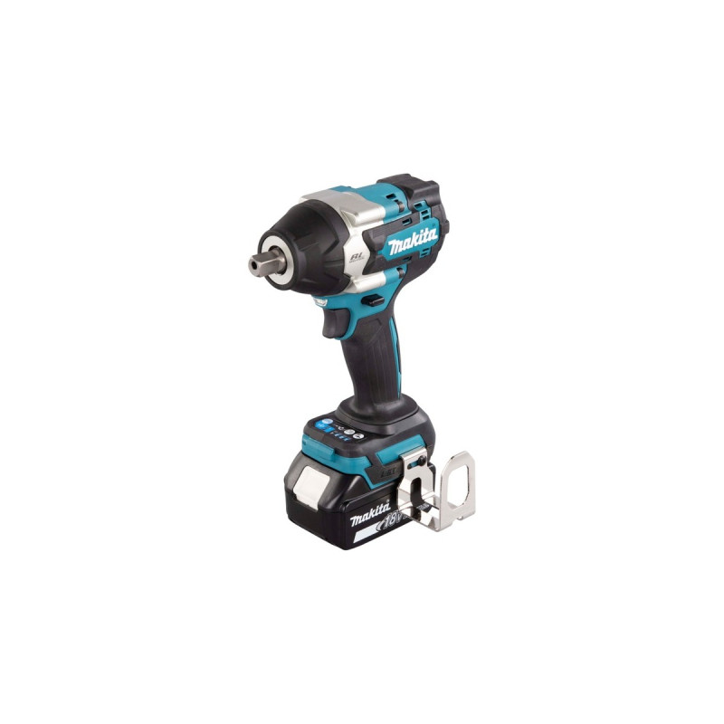Makita Akku-Schlagschrauber DTW701RTJ, 18Volt(blau/schwarz, 2x Li-Ion-Akku 5Ah, im MAKPAC Gr.3)