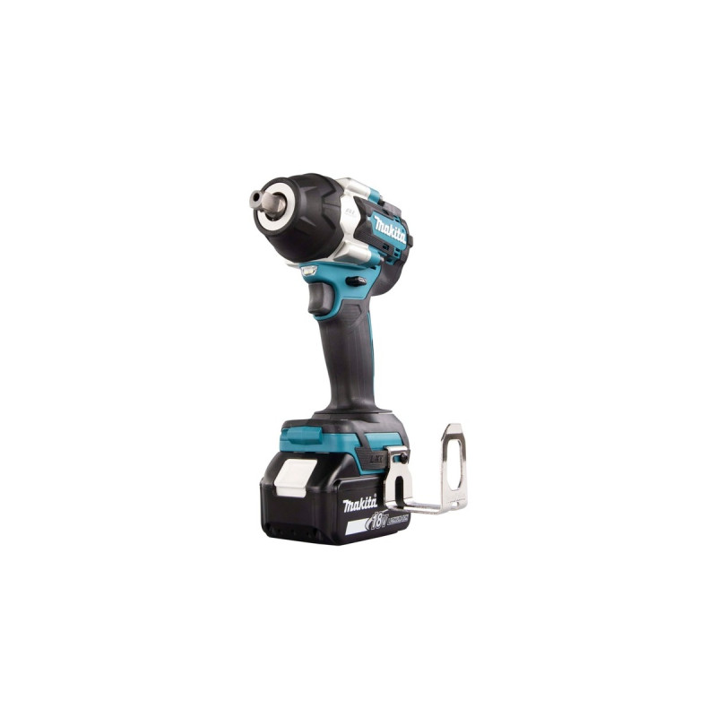 Makita Akku-Schlagschrauber DTW701RTJ, 18Volt(blau/schwarz, 2x Li-Ion-Akku 5Ah, im MAKPAC Gr.3)