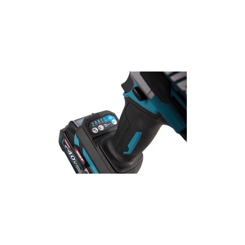 Makita Akku-Schlagschrauber TW001GM201 XGT, 40Volt(blau/schwarz, 2x Li-Ion XGT Akku 4Ah, im Koffer)
