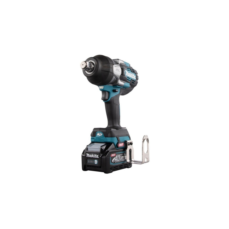 Makita Akku-Schlagschrauber TW001GM201 XGT, 40Volt(blau/schwarz, 2x Li-Ion XGT Akku 4Ah, im Koffer)