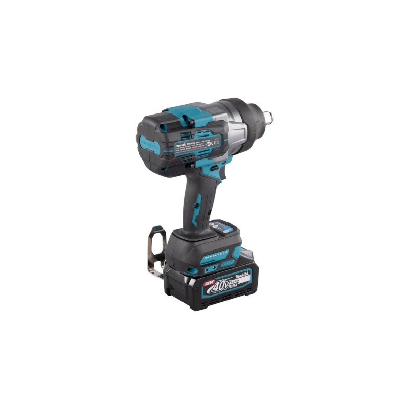 Makita Akku-Schlagschrauber TW001GM201 XGT, 40Volt(blau/schwarz, 2x Li-Ion XGT Akku 4Ah, im Koffer)