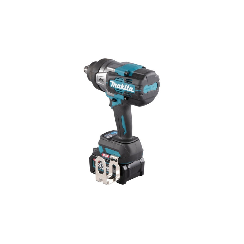 Makita Akku-Schlagschrauber TW001GM201 XGT, 40Volt(blau/schwarz, 2x Li-Ion XGT Akku 4Ah, im Koffer)