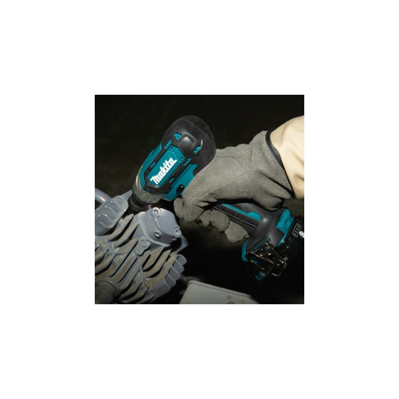 Makita Akku-Schlagschrauber TW141DSMJ, 12Volt(blau/schwarz, 2x Li-Ionen Akku 4Ah, in MAKPAC Gr.1)