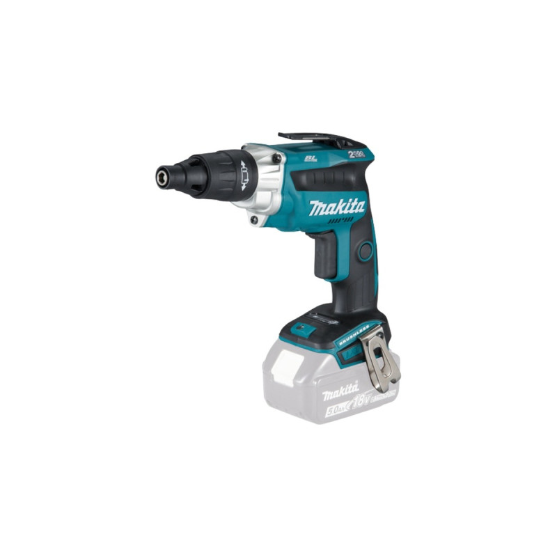Makita Akku-Schnellbauschrauber DFS251Z, 18Volt(blau/schwarz, ohne Akku und Ladegerät)