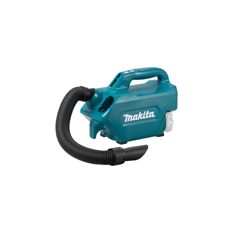 Makita Akku-Staubsauger CL121DZX, Handstaubsauger(blau/schwarz,ohne Akku und Ladegerät)