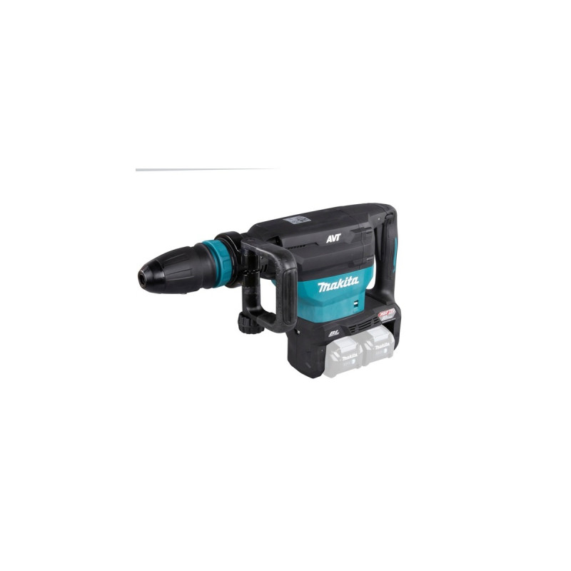 Makita Akku-Stemmhammer HM002GZ03 XGT, SDS-max, 80Volt (2x40V), Meißelhammer(blau/schwarz, ohne Akku und Ladegerät)