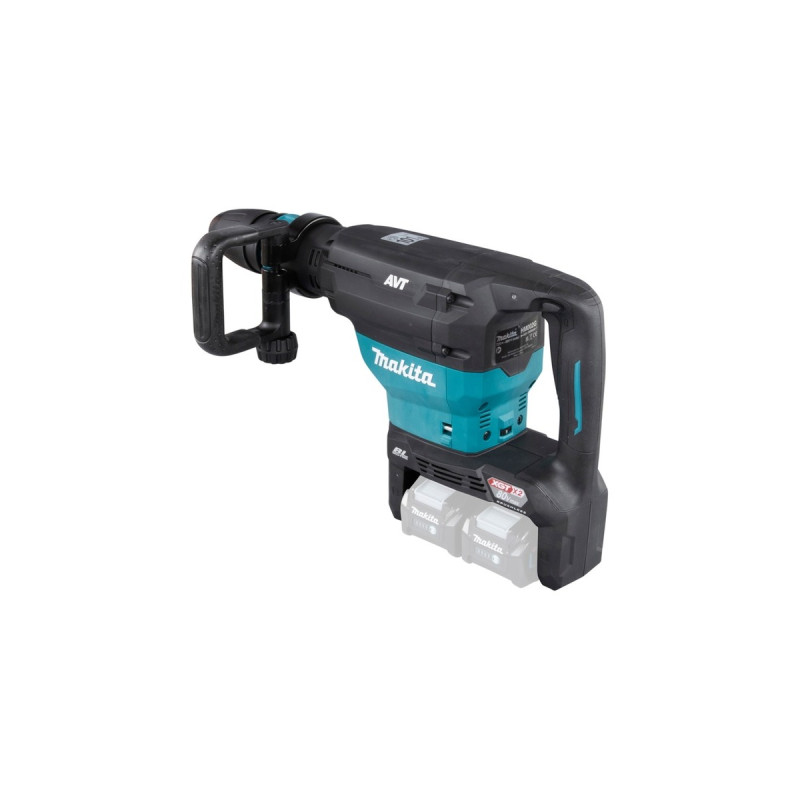 Makita Akku-Stemmhammer HM002GZ03 XGT, SDS-max, 80Volt (2x40V), Meißelhammer(blau/schwarz, ohne Akku und Ladegerät)