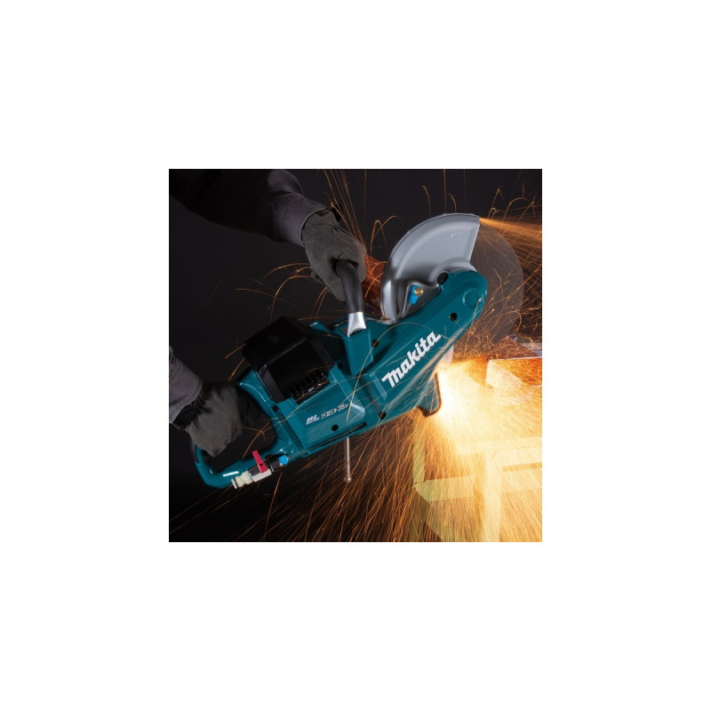 Makita Akku-Trennschleifer DCE090ZX1, 36Volt (2x18V), Trennmaschine(blau, ohne Akku und Ladegerät)