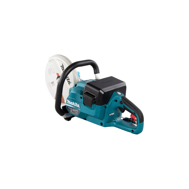 Makita Akku-Trennschleifer DCE090ZX1, 36Volt (2x18V), Trennmaschine(blau, ohne Akku und Ladegerät)