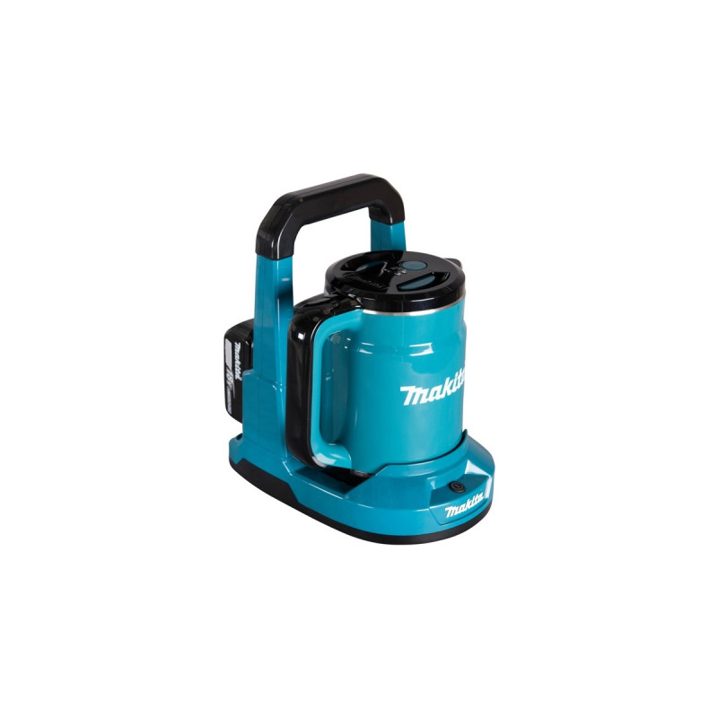 Makita Akku-Wasserkocher DKT360Z 2x18V(blau/schwarz, 0,8 Liter)