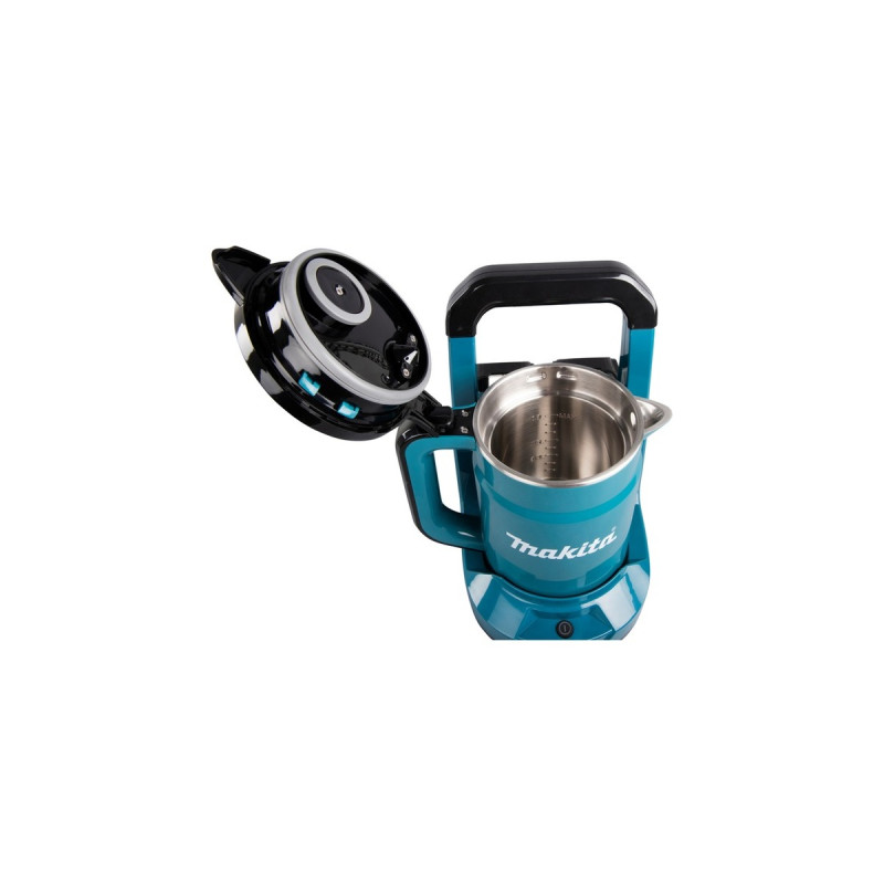 Makita Akku-Wasserkocher DKT360Z 2x18V(blau/schwarz, 0,8 Liter)