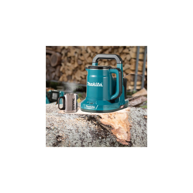 Makita Akku-Wasserkocher KT001GZ(blau/schwarz)