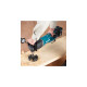Makita Akku-Winkelbohrmaschine DA001GZ XGT, 40Volt(schwarz/blau, ohne Akku und Ladegerät)