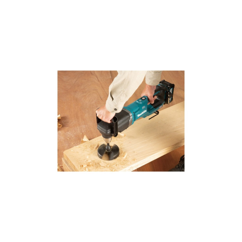 Makita Akku-Winkelbohrmaschine DA001GZ XGT, 40Volt(schwarz/blau, ohne Akku und Ladegerät)