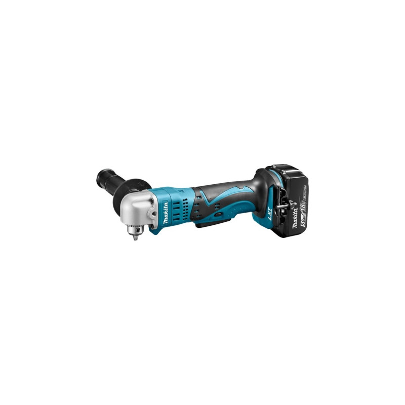 Makita Akku-Winkelbohrmaschine DDA350RTJ(schwarz/blau, 2x Li-Ionen-Akku 5,0Ah, im MAKPAC Gr.2)
