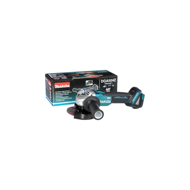 Makita Akku-Winkelschleifer DGA504Z, 18Volt(blau/schwarz, ohne Akku und Ladegerät)