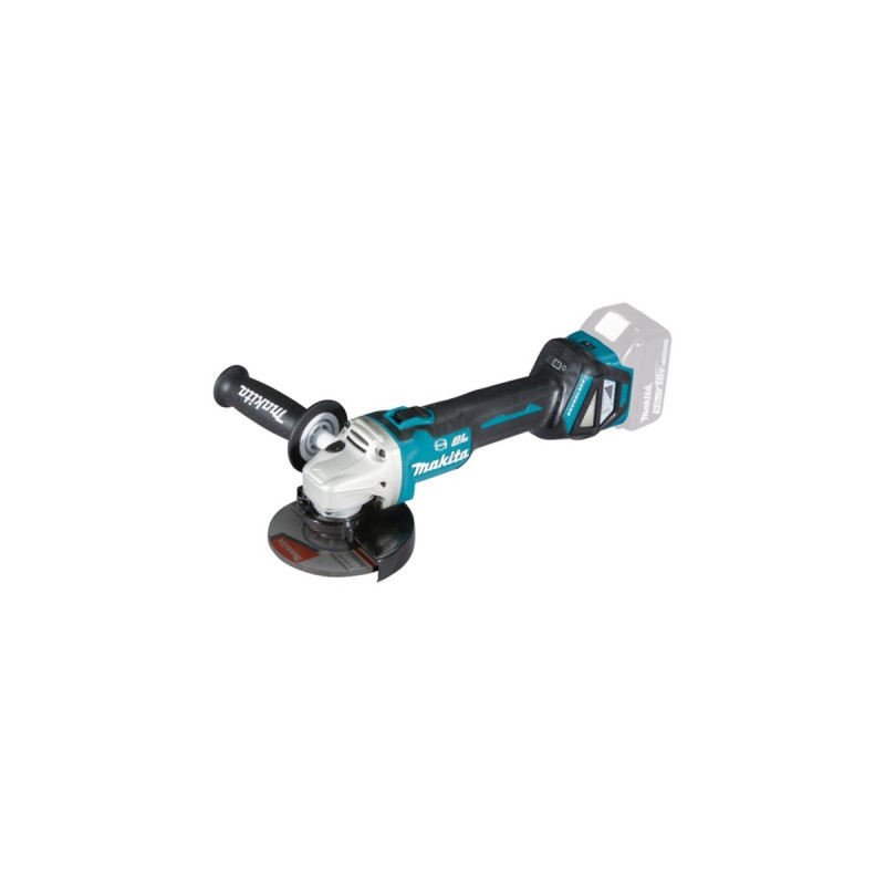 Makita Akku-Winkelschleifer DGA513Z, 18Volt(blau/schwarz, ohne Akku und Ladegerät)