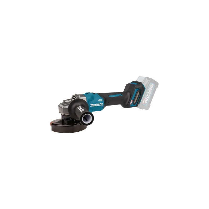 Makita Akku-Winkelschleifer GA008GZ XGT, 40Volt(blau/schwarz, ohne Akku und Ladegerät)