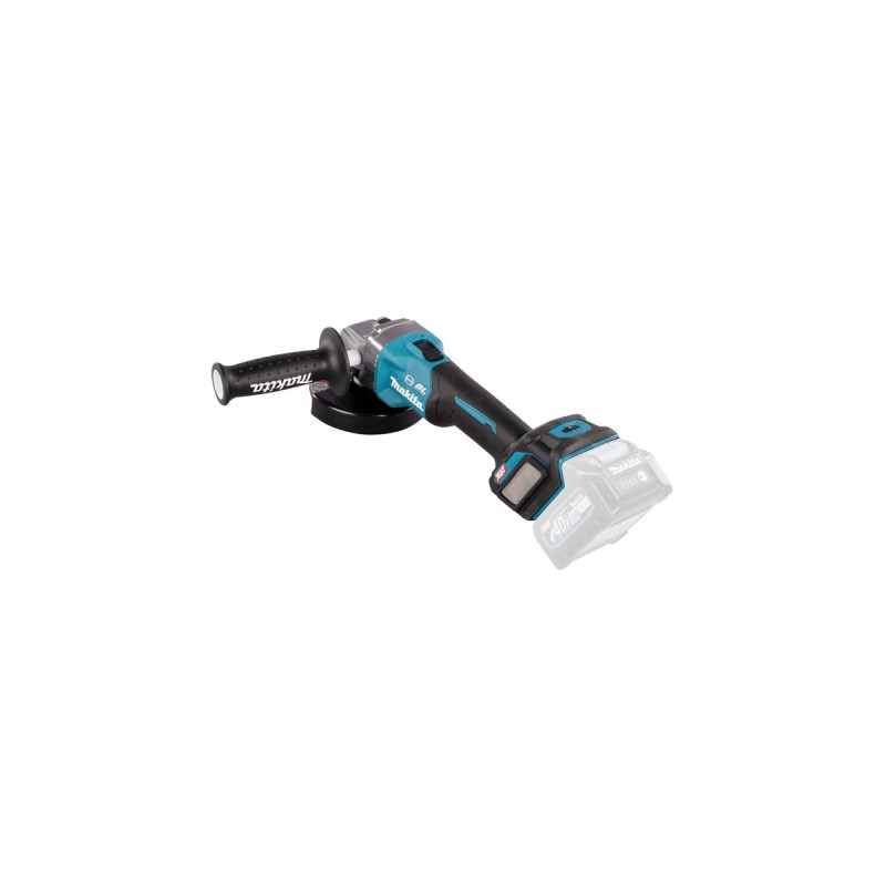 Makita Akku-Winkelschleifer GA023GZ XGT, 40Volt(blau/schwarz, ohne Akku und Ladegerät)