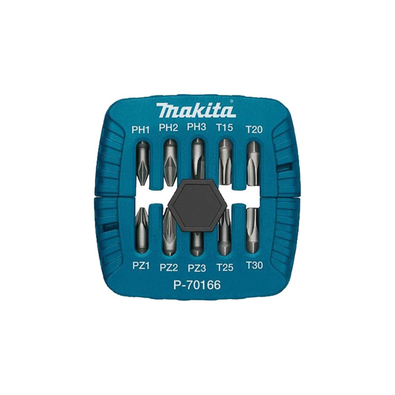Makita Bit-Box 10 Stück PH PZ, Bit-Satz