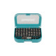 Makita Bit-Satz 31-teilig(blau, 1/4
