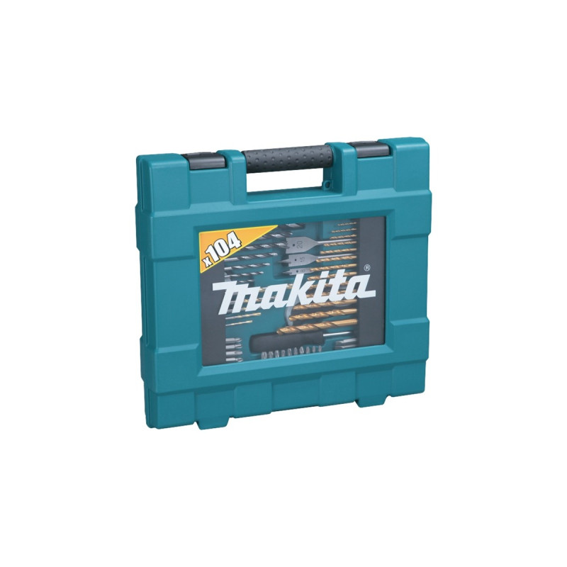 Makita Bohrer-Bit-Set, 104-teilig, Bohrer- & Bit-Satz