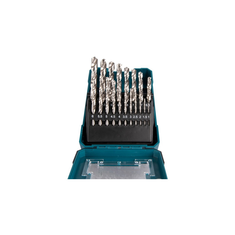Makita Bohrer-Satz D-67549 HSS-G, 19-teilig