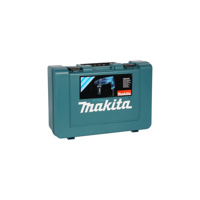 Makita Bohrhammer HR2470(blau/schwarz, Transportkoffer, 780 Watt)