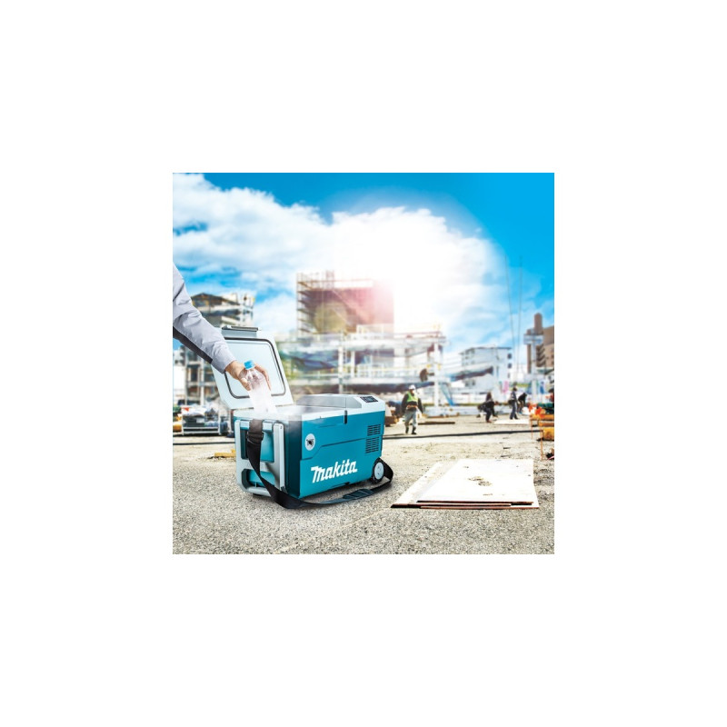 Makita CW001GZ01, Kühlbox(blau/weiß)
