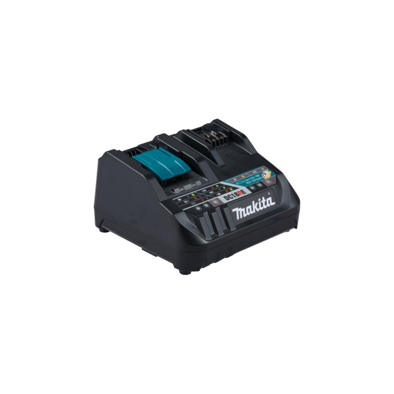 Makita DC18RE Schnell-Ladegerät Dual-Port 10.8V/14,4-18V(schwarz)