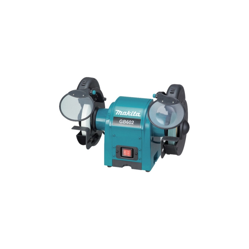 Makita Doppelschleifbock GB602, Doppelschleifer(blau/schwarz, 250 Watt)