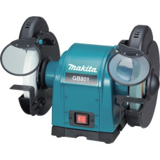 Makita Doppelschleifbock GB801, Doppelschleifer(blau/schwarz, 550 Watt)